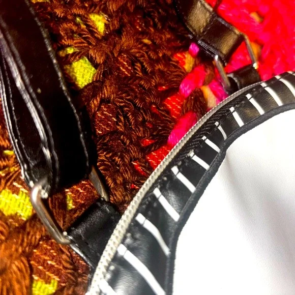 Jack Skelton Face Nightmare Before Christmas Crossbody Bag Disney - Picture 12 of 12